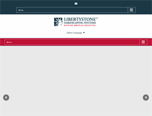 Tablet Screenshot of liberty-stone.net